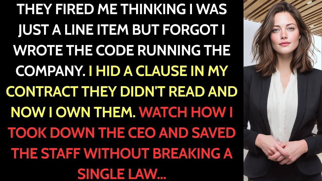 She Hid One Clause in the Contract — and It Took Down the Entire Company