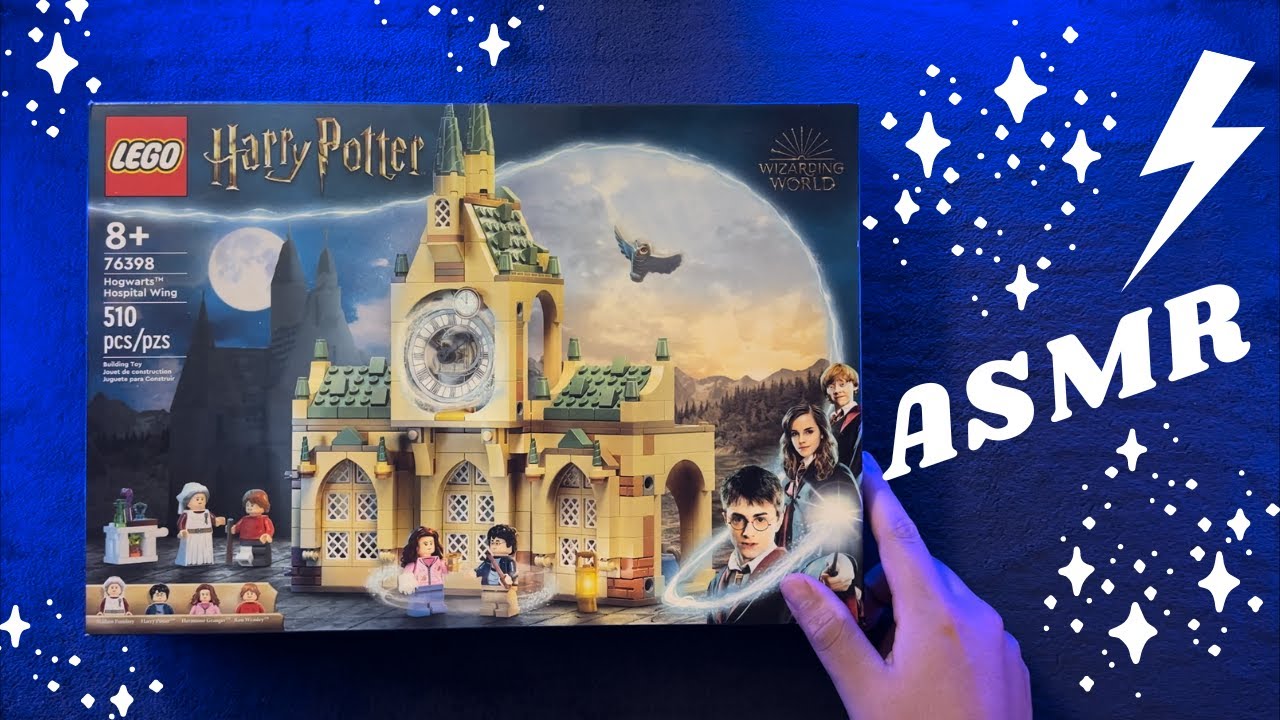 ASMR Relaxing Lego Harry Potter Building