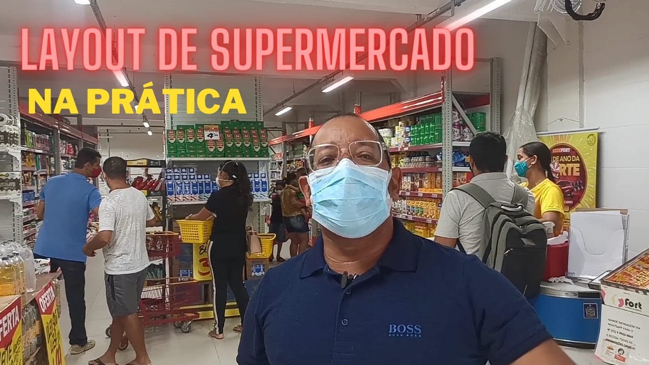 Layout de Supermercado em Amplia&ccedil;&atilde;o - Bastidores de um Layout - Fort Supermercado #1