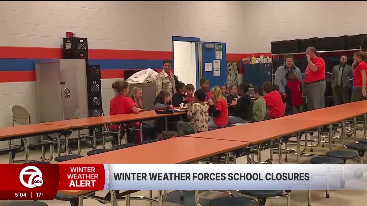 What Monday's snow day means for schools running out of allotted days they can take off