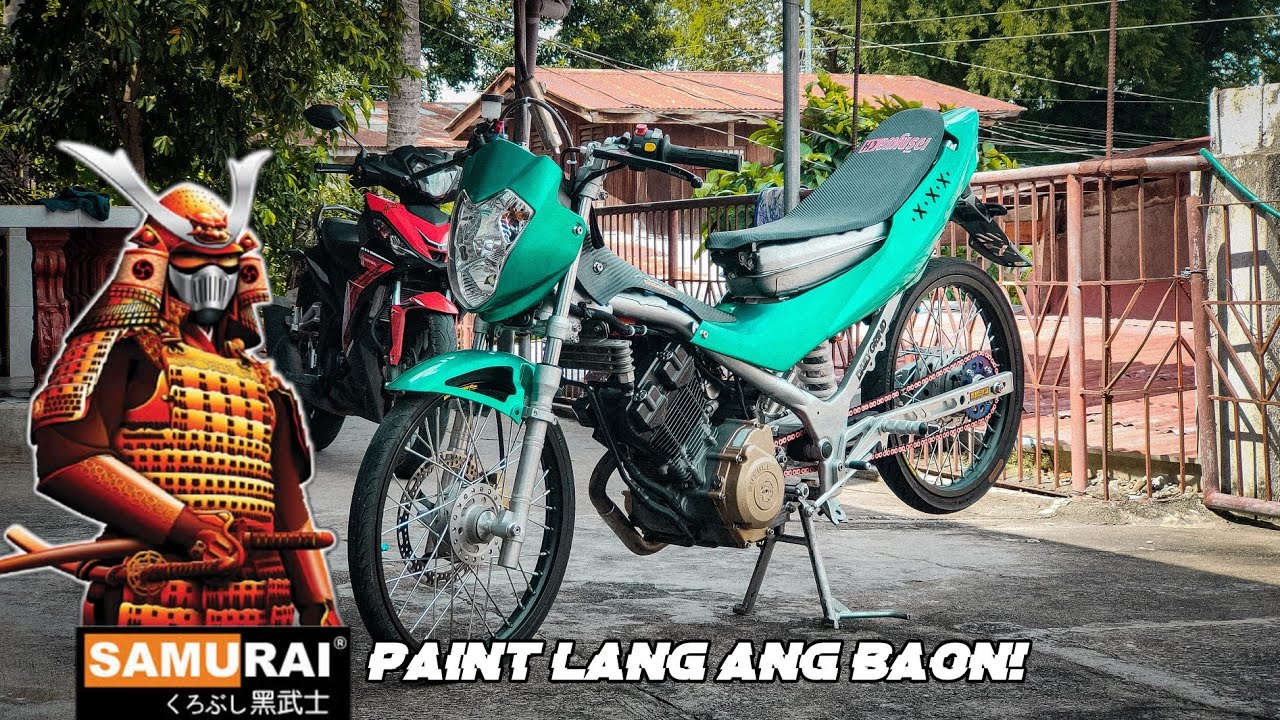 Raider 150 gen1 fairing repaint, Samurai candy green. | Graham MOTO!