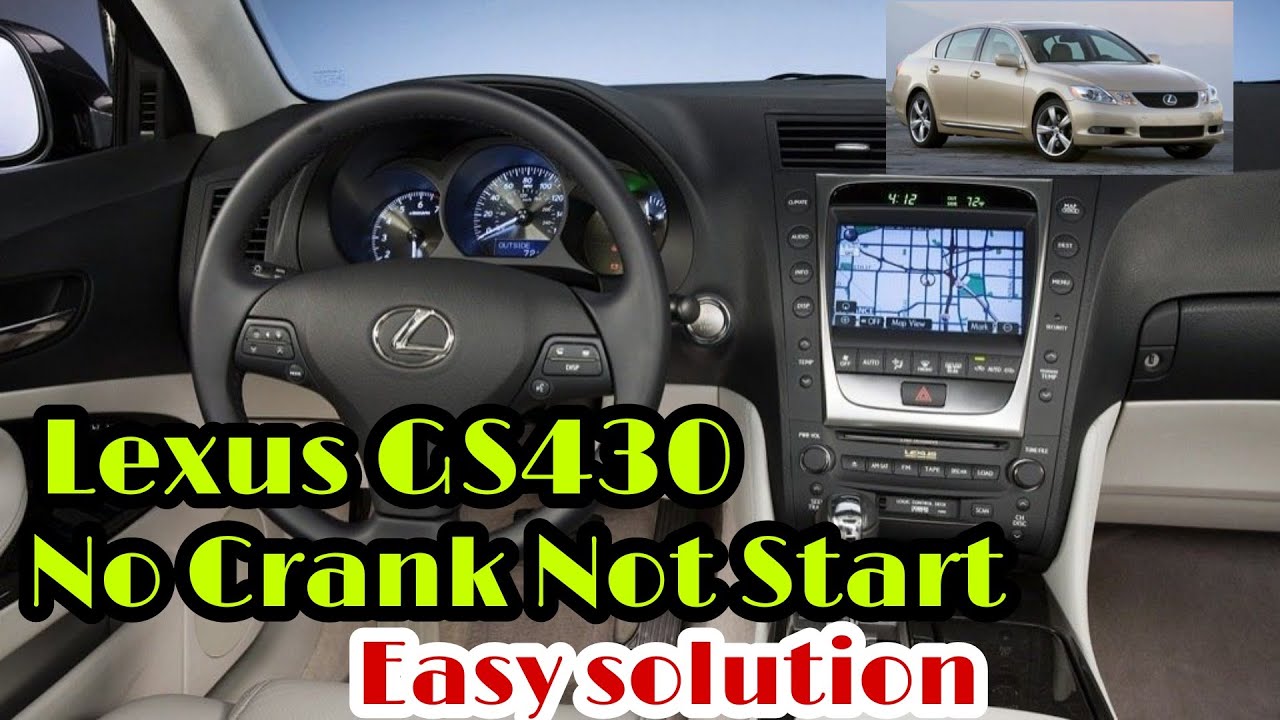 LEXUS НЕ ЗАВОДИТСЯ, НЕ ЗАВОДИТСЯ. ПРОСТОЕ РЕШЕНИЕ.