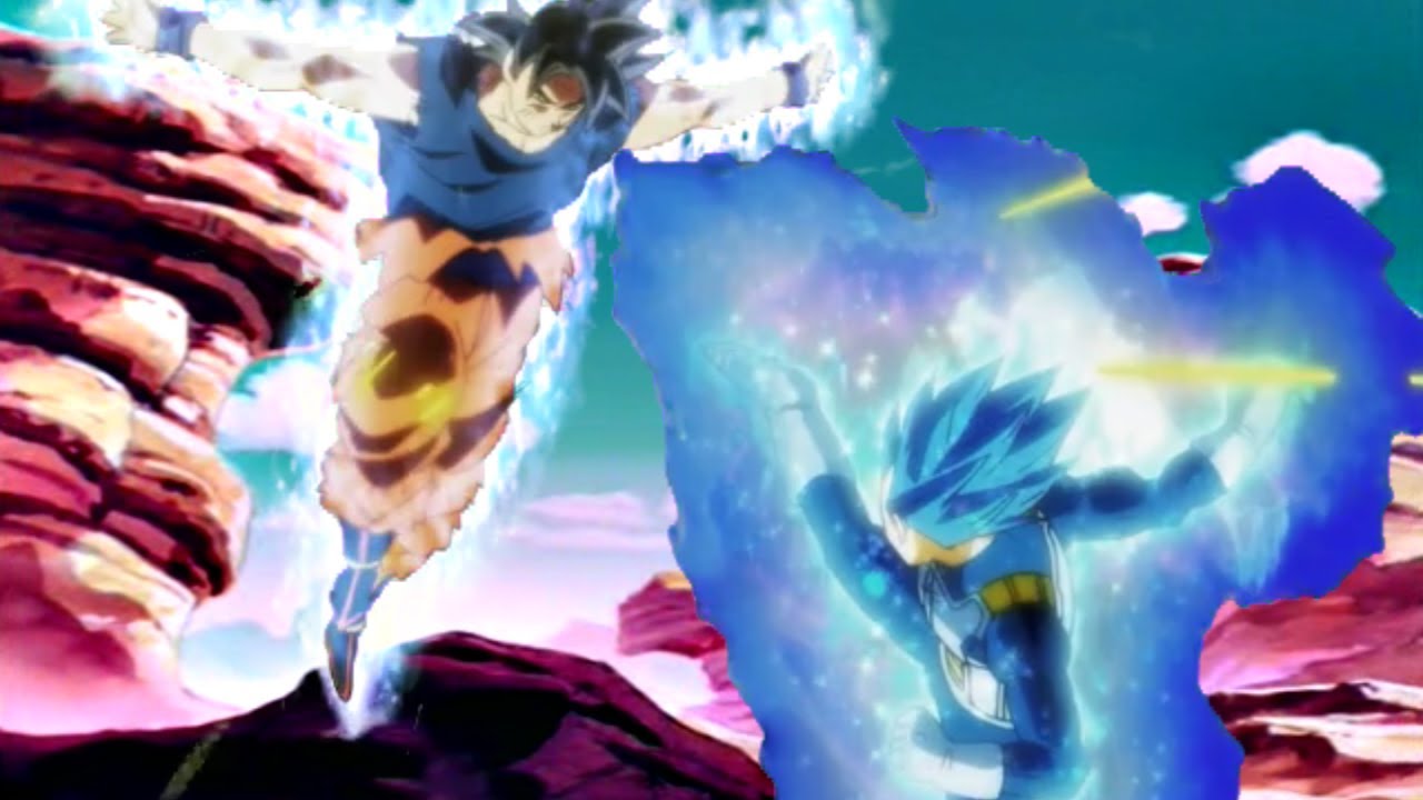 身勝手の極意・孫悟空VSベジータブルー