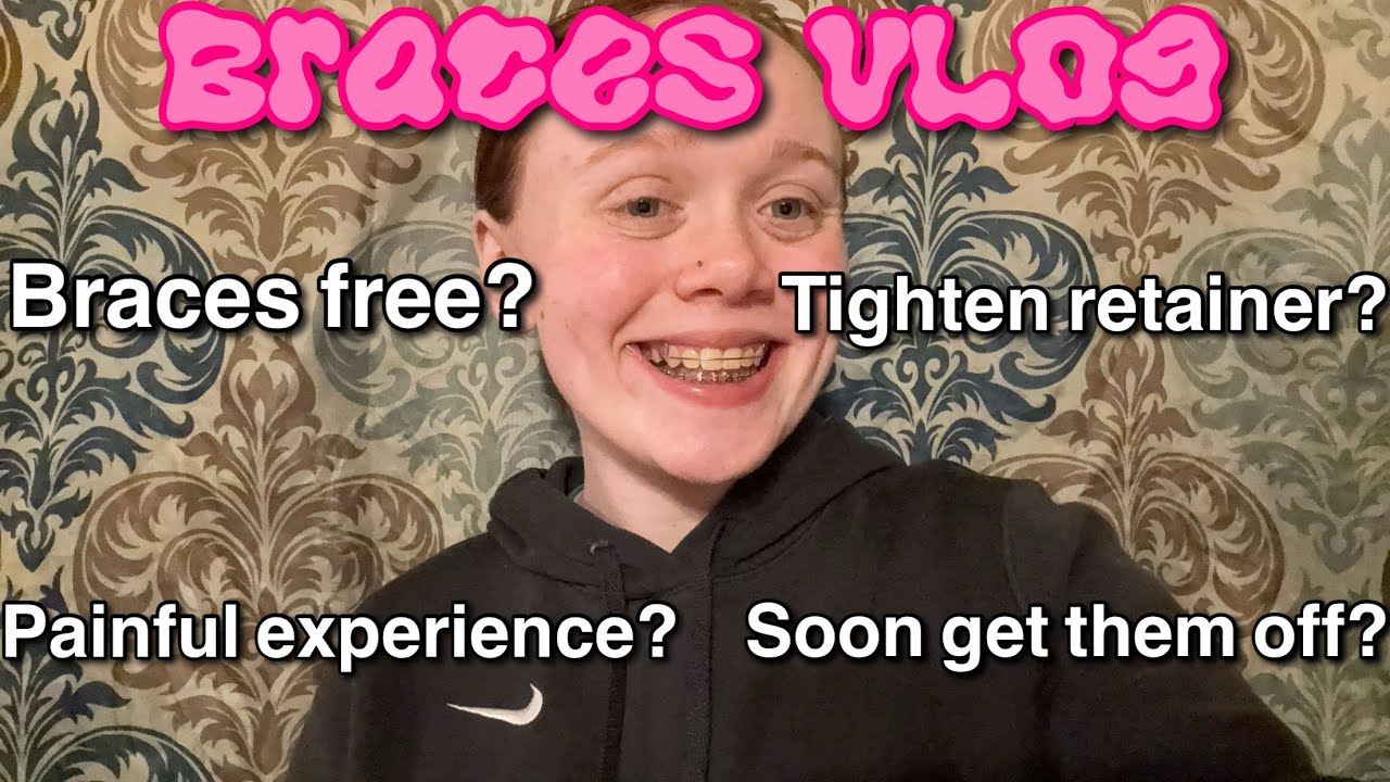 BRACES VLOG:COME WITH ME TO MY APPOINTMENTꨄsoon get them off?