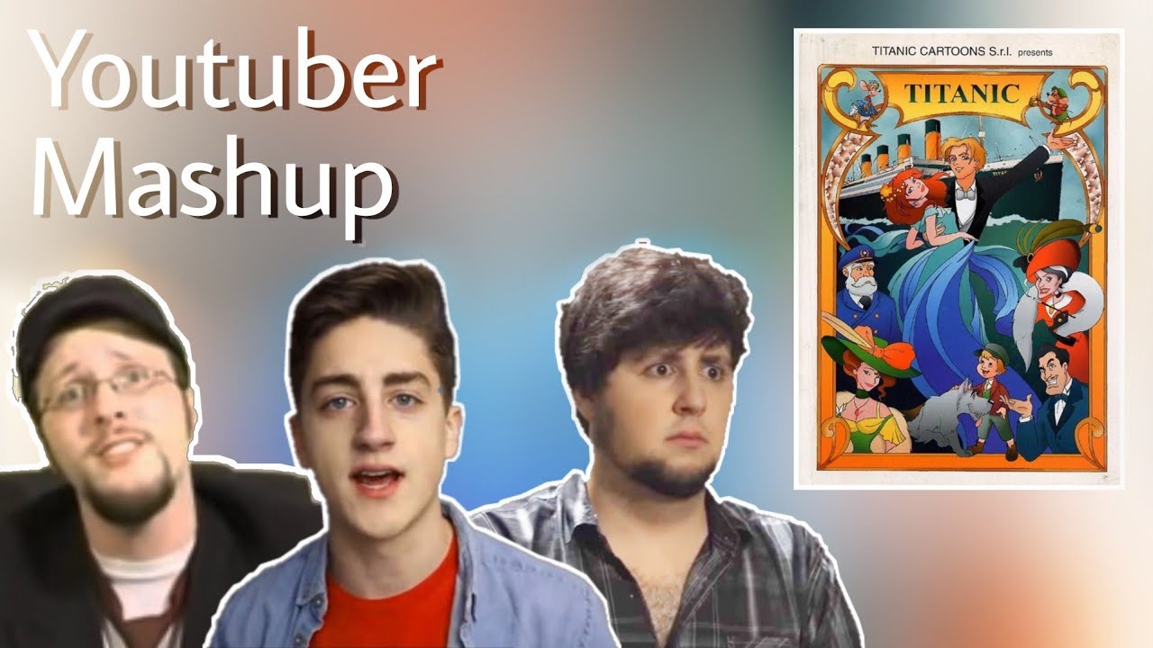 Jontron, Danny Gonzalez, And Nostalgia Critic Review Titantic: The Legend Goes On (YTber MashUp)