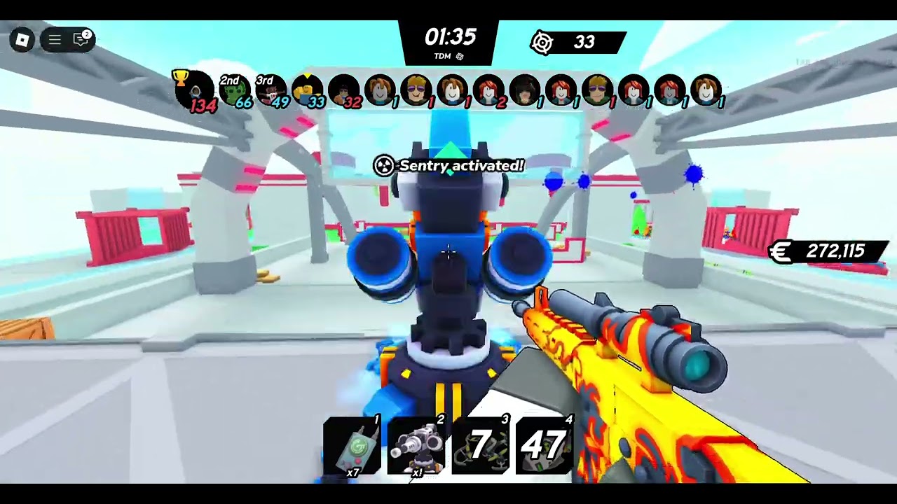 i became the best sniper user in big paintball 2