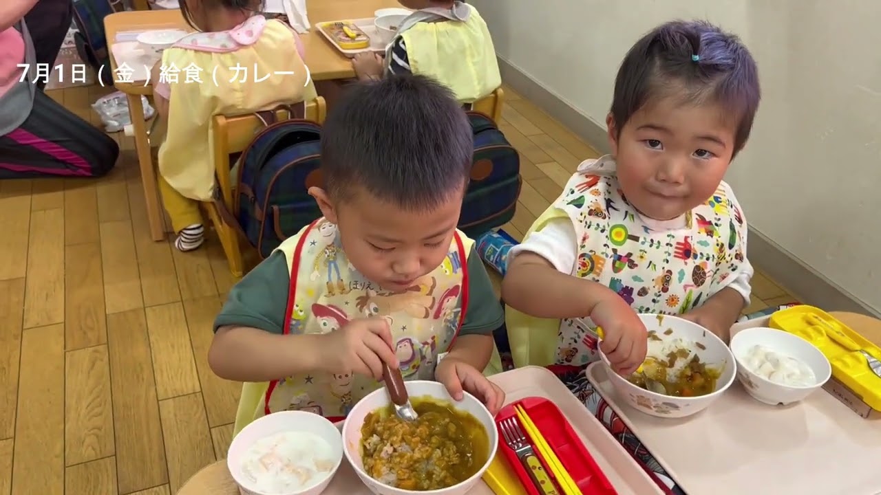 ともべ幼稚園　つぼふたチャンネル　7月号