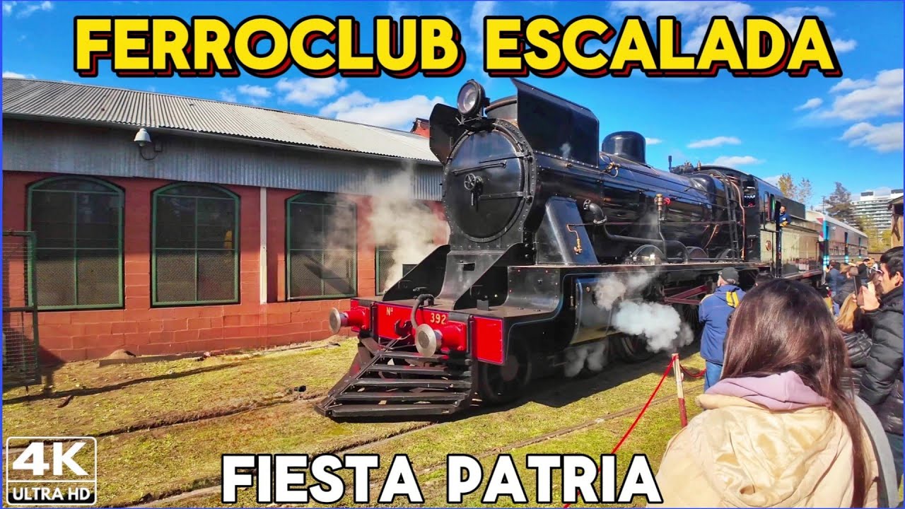 【4K】El EVENTO que NO te PODÉS perder - MUSEO FERROCLUB ESCALADA 🚂 | 25 de MAYO, BUENOS AIRES