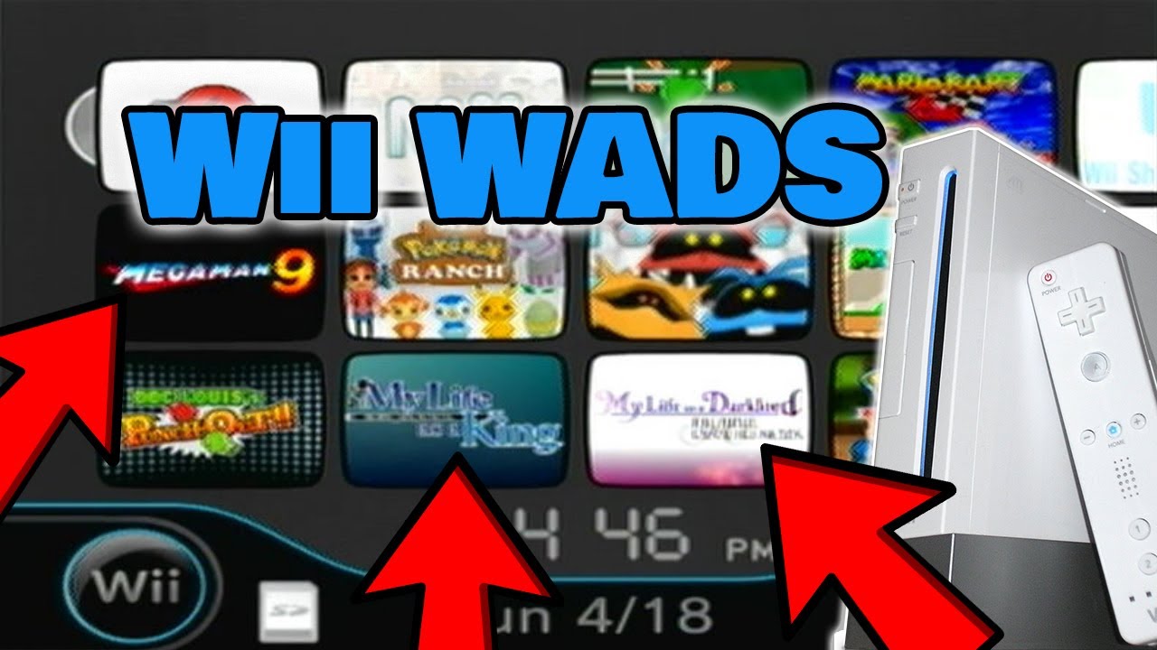Как установить Wads на Wii