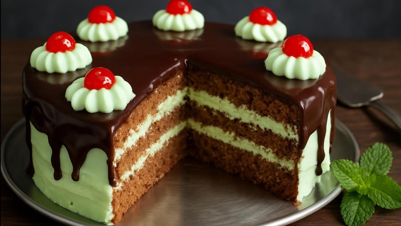 Torta Menta & Chocolate: ¡La Combinación Más Fresca y Deliciosa!