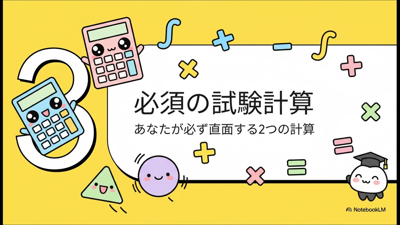 【問02】2026年2月問題解説 分析に関する概論分析概論 で出題された問題をNotebookLMに解説してもらった（令和７年度第２回作業環境測定士）
