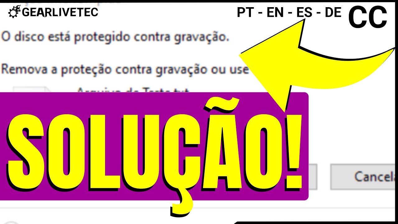 Como formatar um pendrive protegido contra grava&ccedil;&atilde;o. Tutorial mais completo