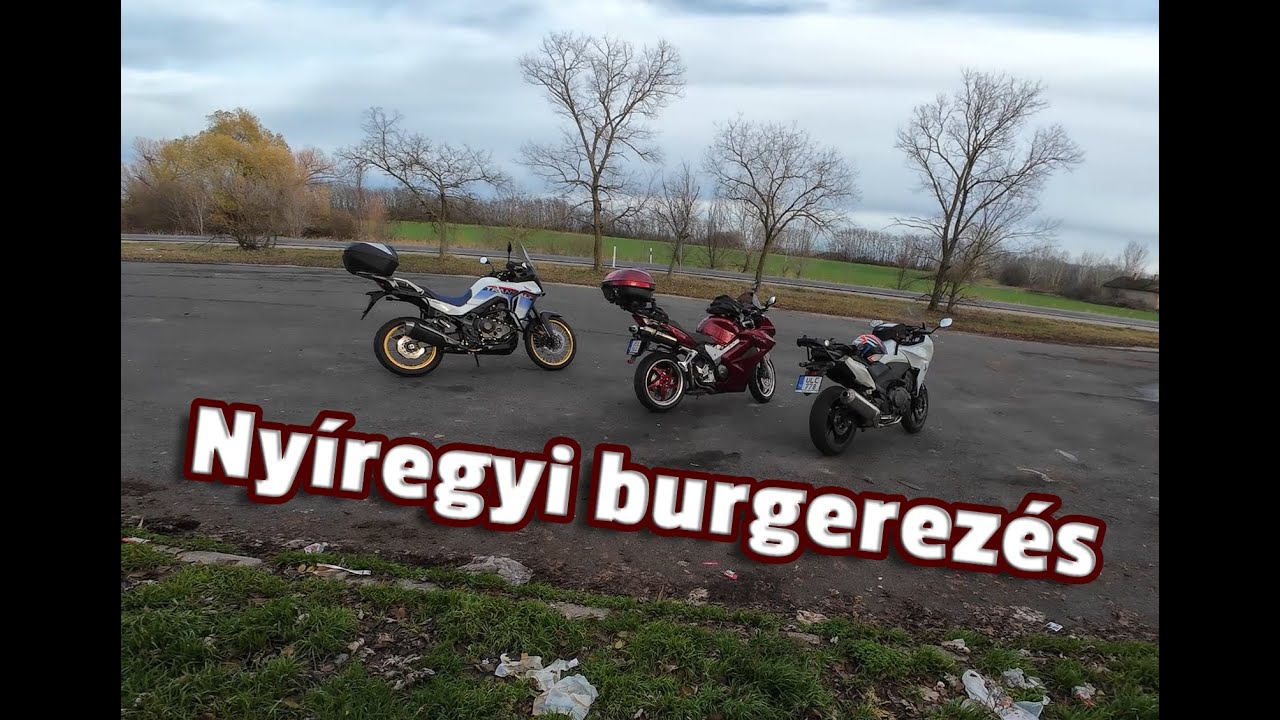 Nyíregyi burgerezés / pinlock és kesztyű vásárlás / MotoVlog 0033