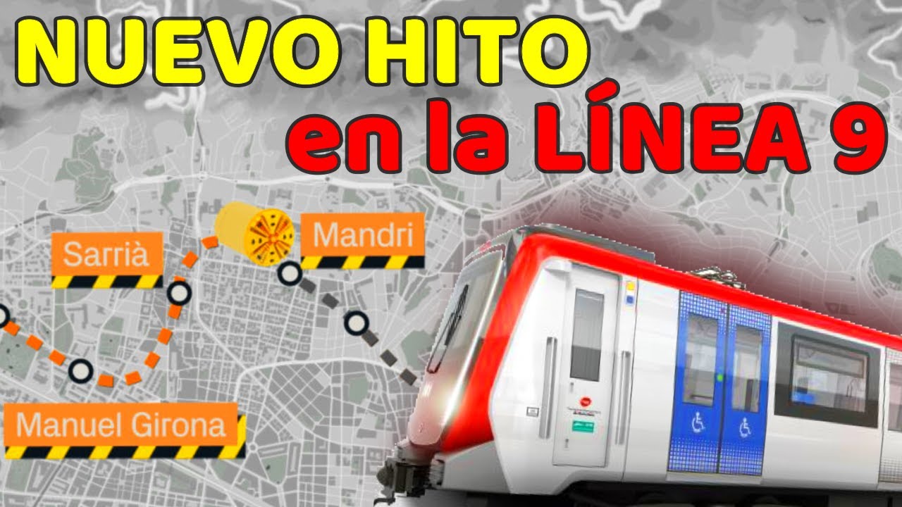 👊 IMPORTANTE AVANCE en las OBRAS de la LÍNEA 9 y 10 del METRO de Barcelona 👊 Calendario Estaciones