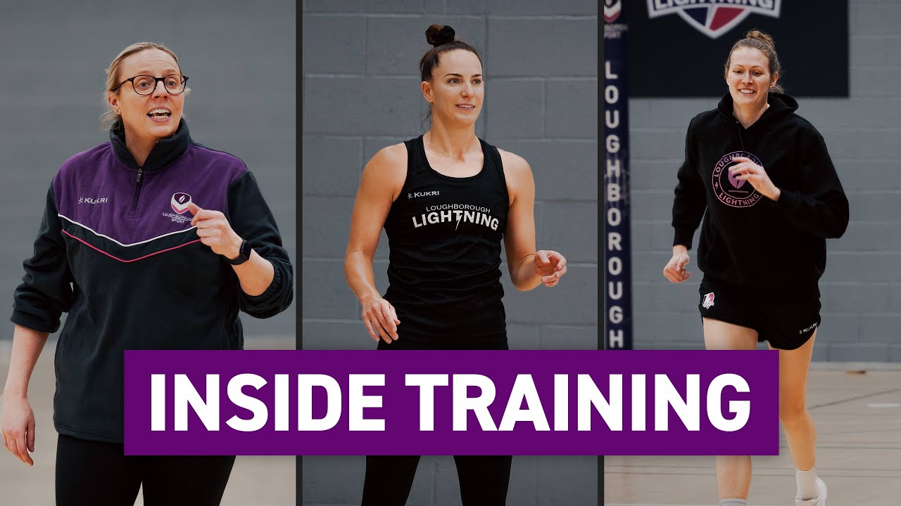 INSIDE TRAINING | Shadine Returns & Sammy Hits the 'Money Shot!' | Loughborough Lightning