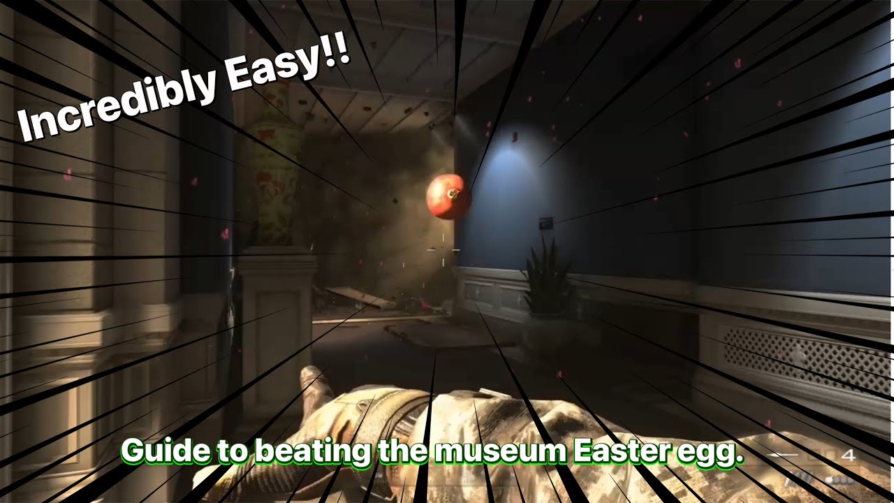 The easiest way to beat the Museum Easter egg in Modern Warfare 2 Remastered!