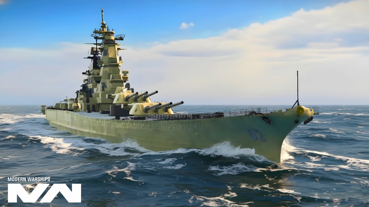 JS MUSASHI AEGIS slow but good // Modern Warships mobile gameplay