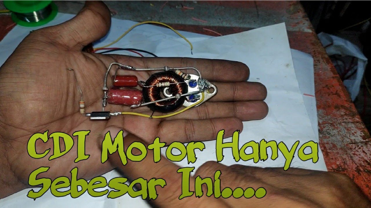 MEMBUAT CDI DC SEPEDA MOTOR