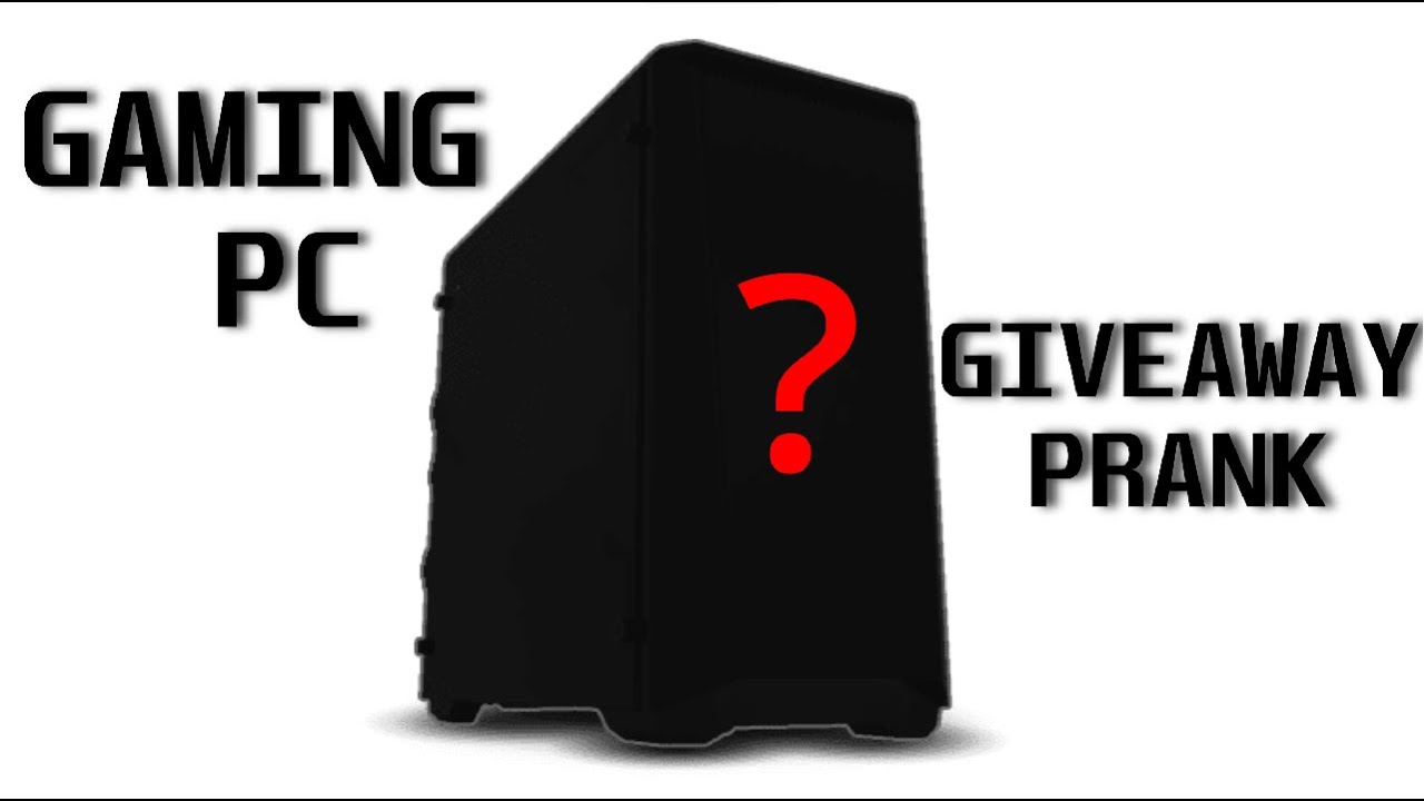 Minor Upgrade turns EPIC PC PRANK! | GAMING PC GIVEAWAY EP.1