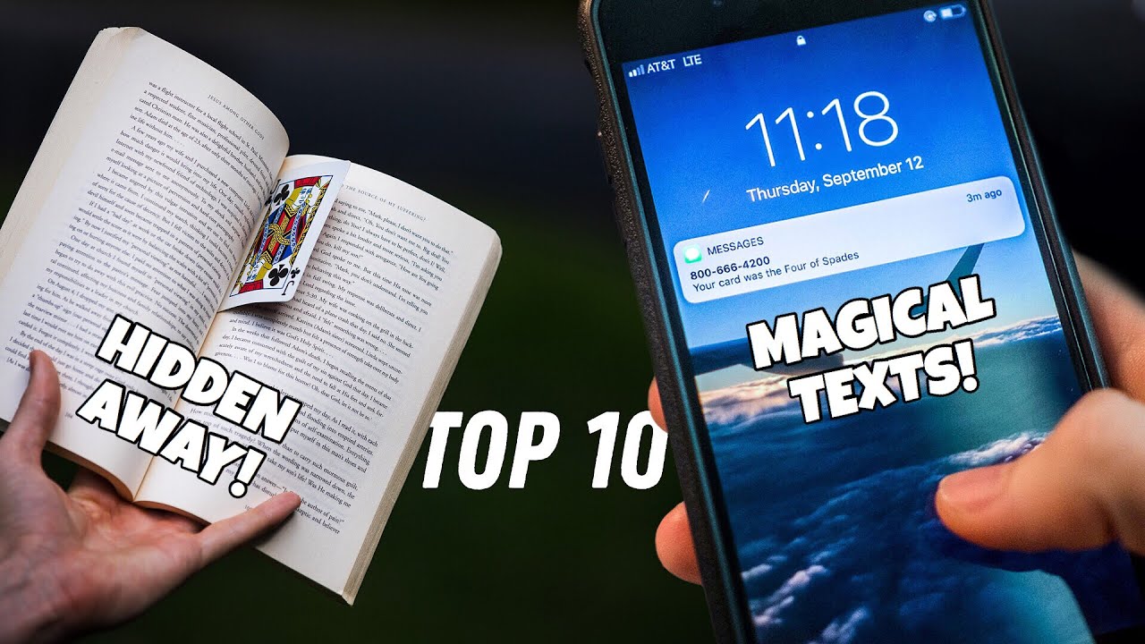 Top 10 CREATIVE CARD Reveals for MAGICIANS!!