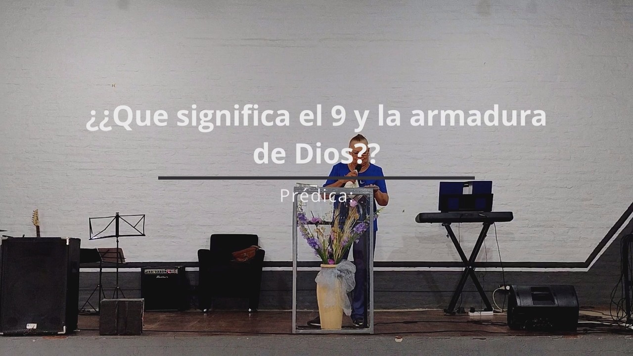 Pastora: María Cristina Delgado|Prédica: ¿¿Que significa el 9 y la Armadura de Dios?? #265