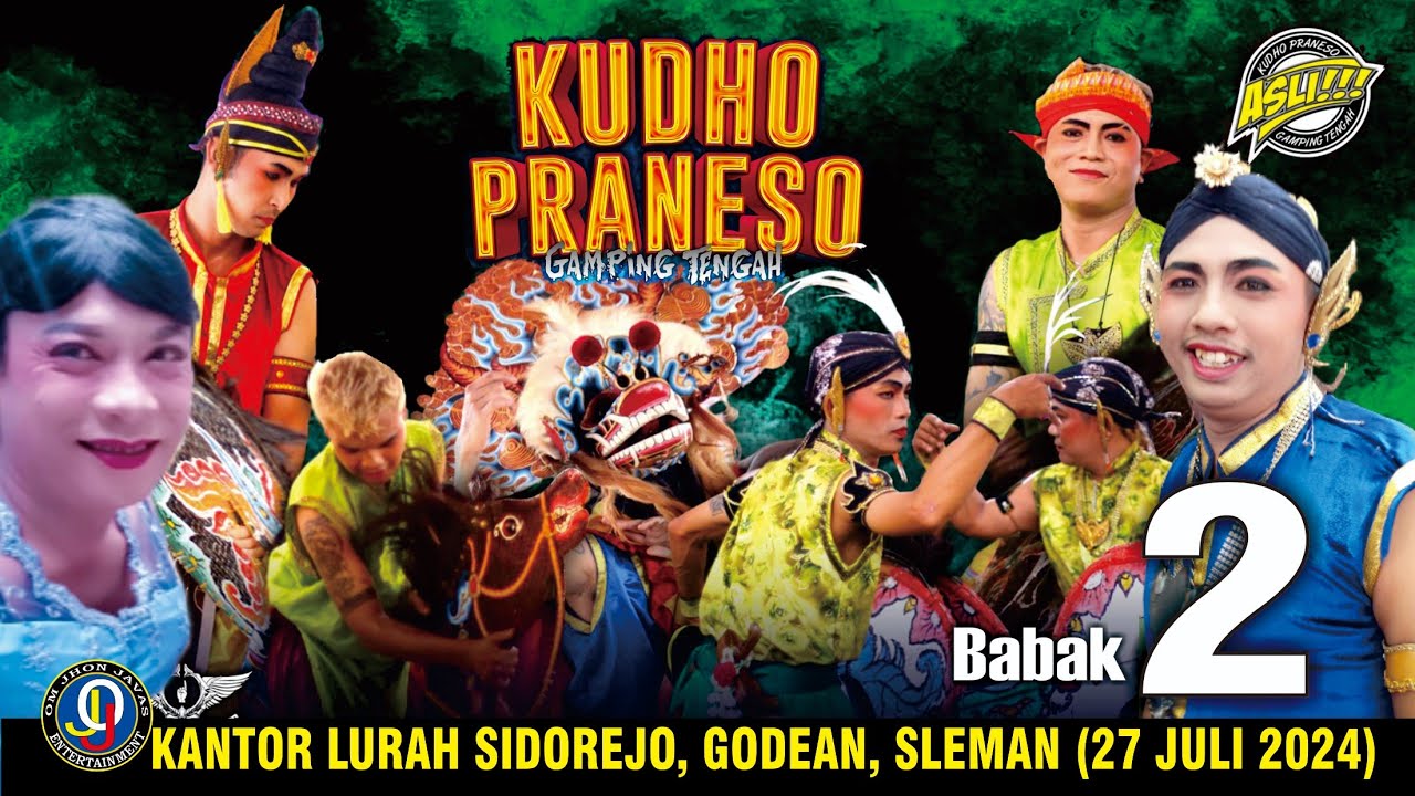 Live Tunda: Kudho Praneso Babak 2 - Kelurahan Sidorejo Godean Sleman