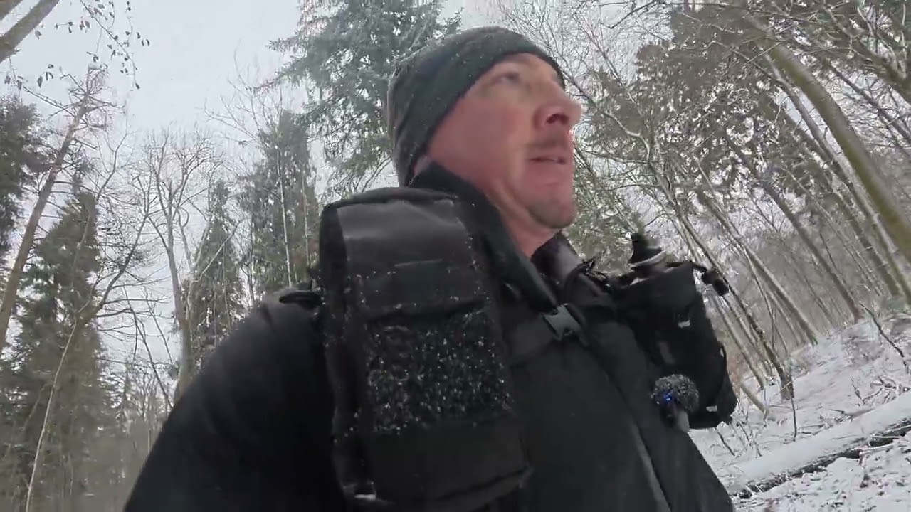 Asperger im Schnee