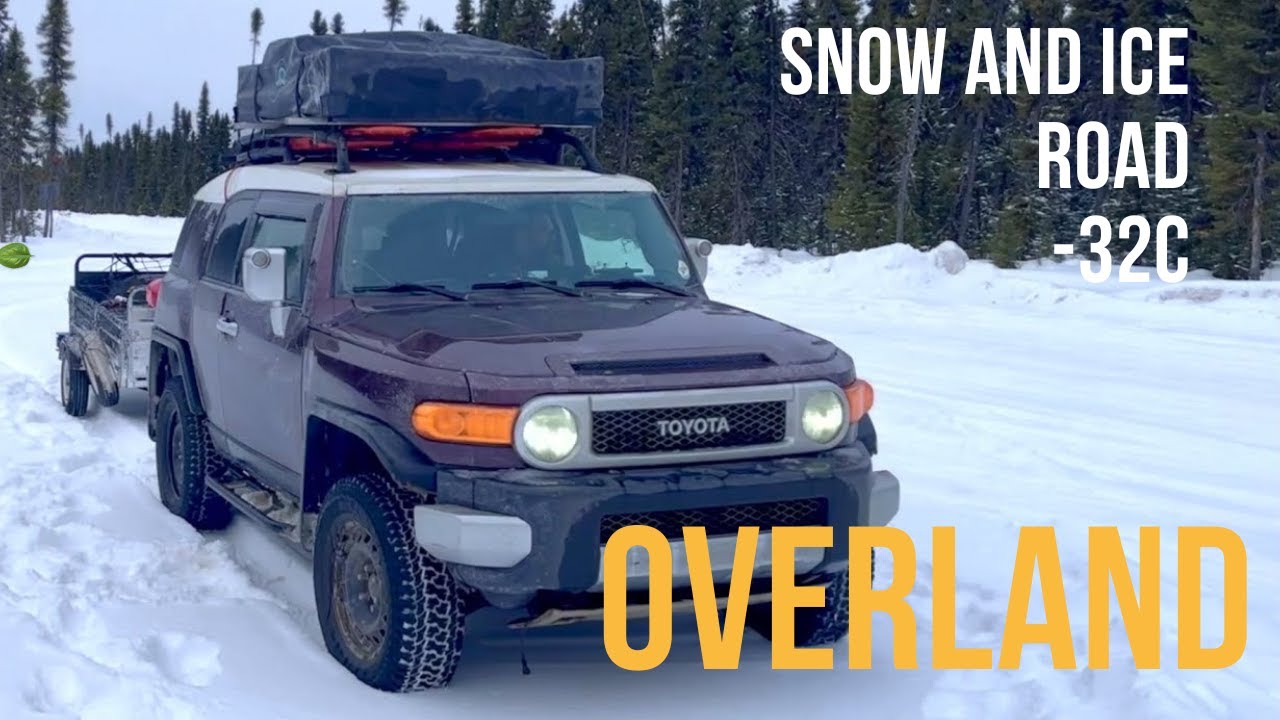 Snow and Ice Roads! Exploring the Wetum Snow Road at -32C: A Journey Through Cree Country!