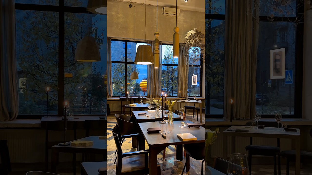 Michelin-starred restaurants in Vilnius. #vilnius #michelinstar #michelinrestaurant #restaurant