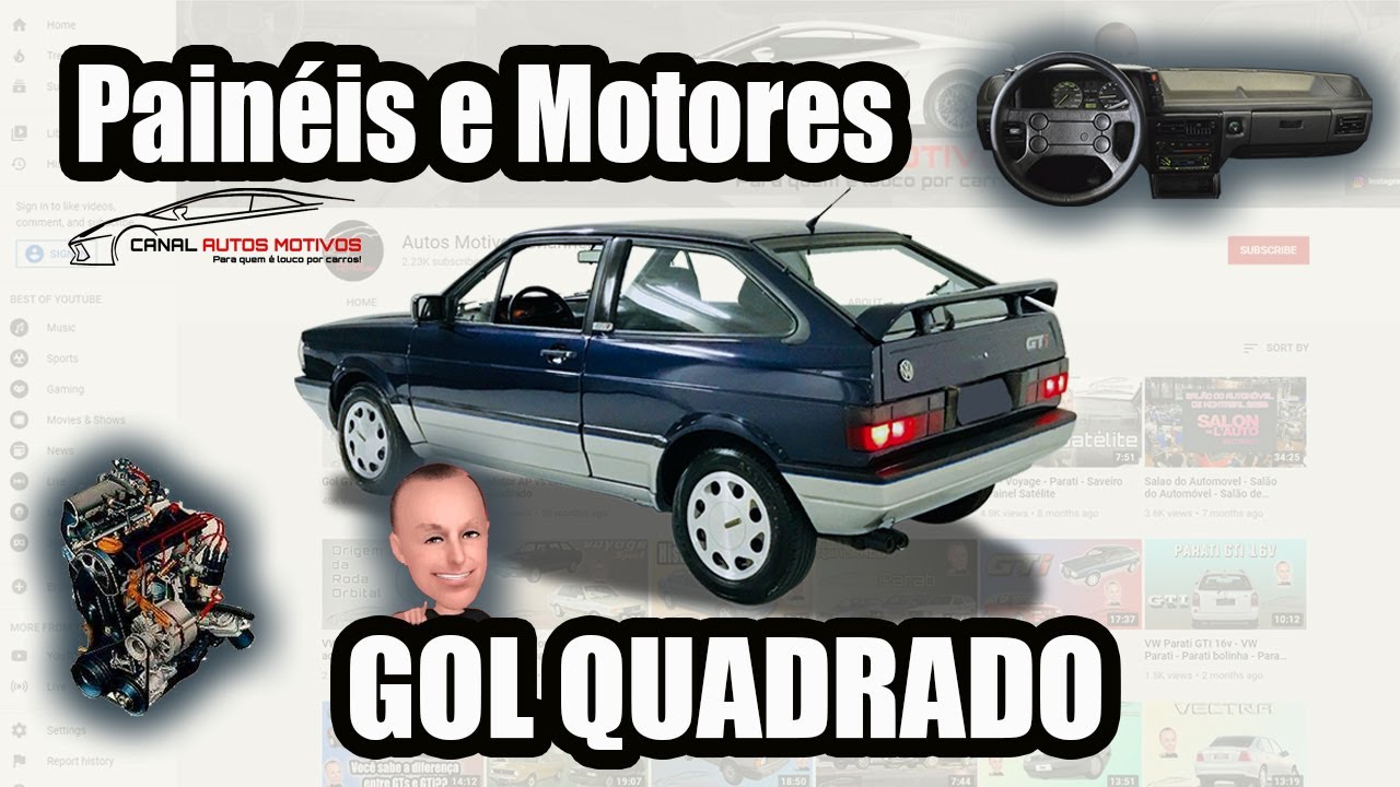 Painel Satélite - Gol Quadrado - Motores e Paineis - Motor AP - Motor AE