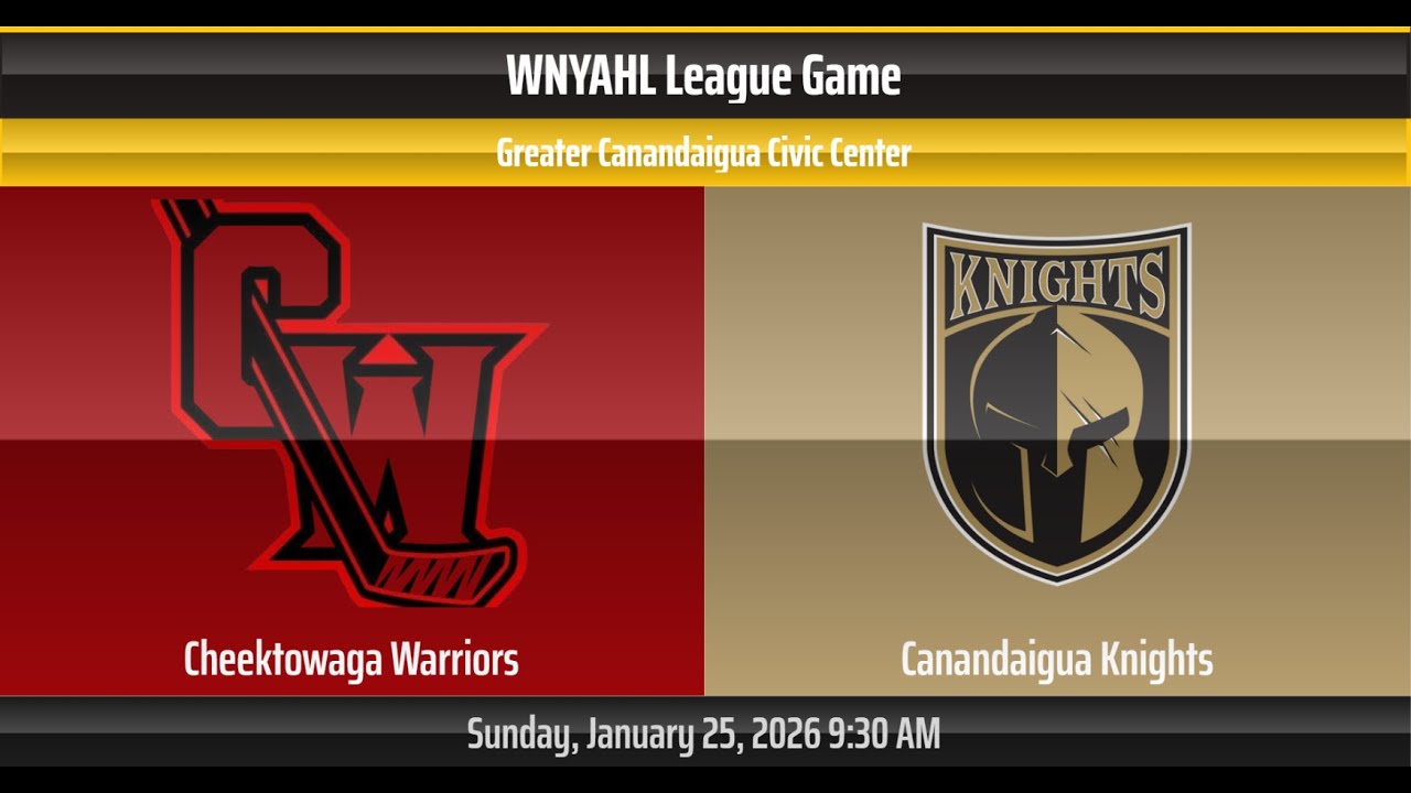 Cheektowaga Warriors - Trigilio vs. Canandaigua Knights - Carissimo | 11U AA Travel