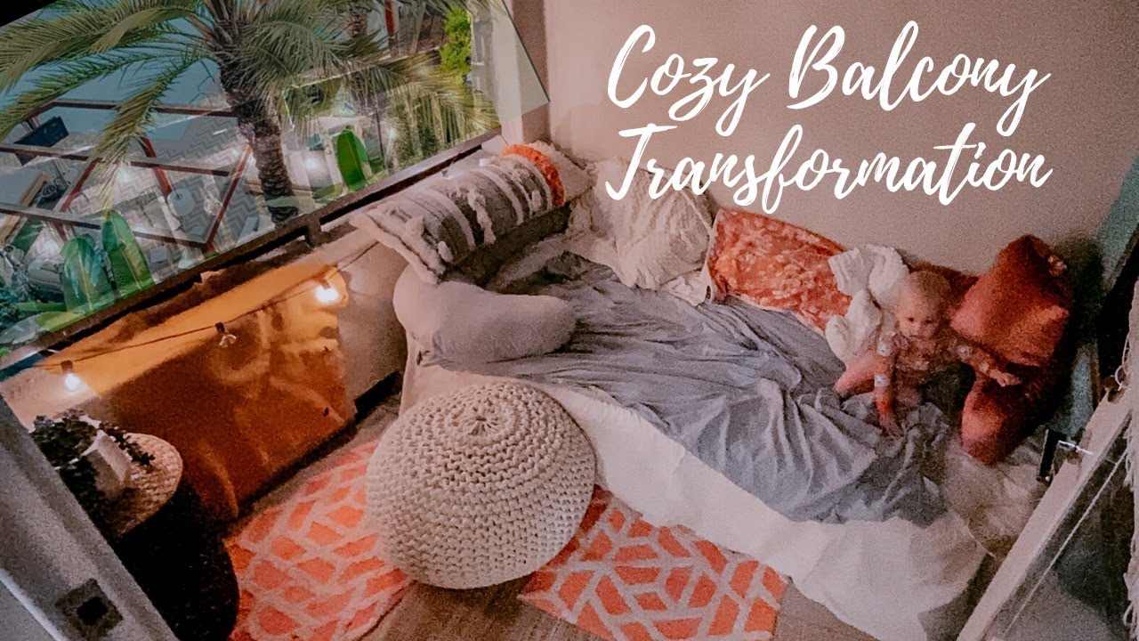 Cozy Balcony Transformation