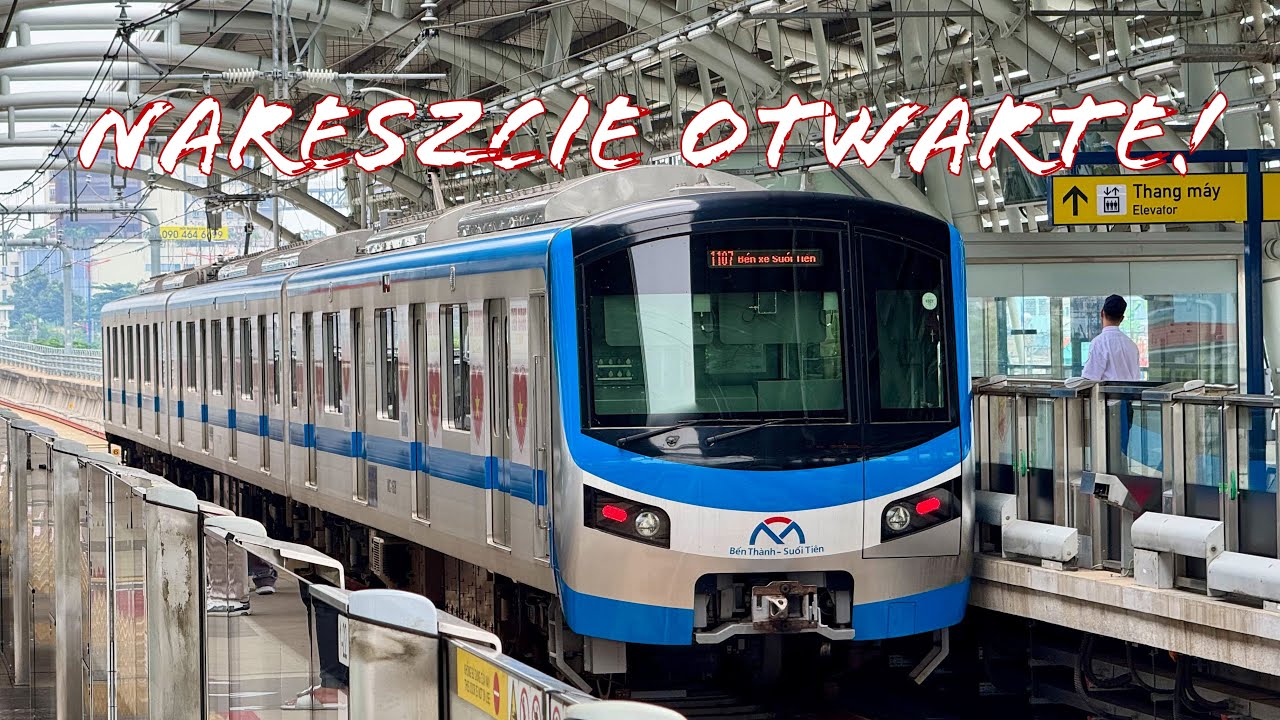 Nowe metro w Sajgonie!