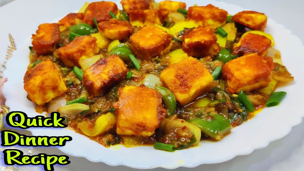 Paneer Stir-Fry Recipe | Healthy Vegetable Stir Fry | Paneer Veg Stir-Fry | Quick Dinner Recipe 
