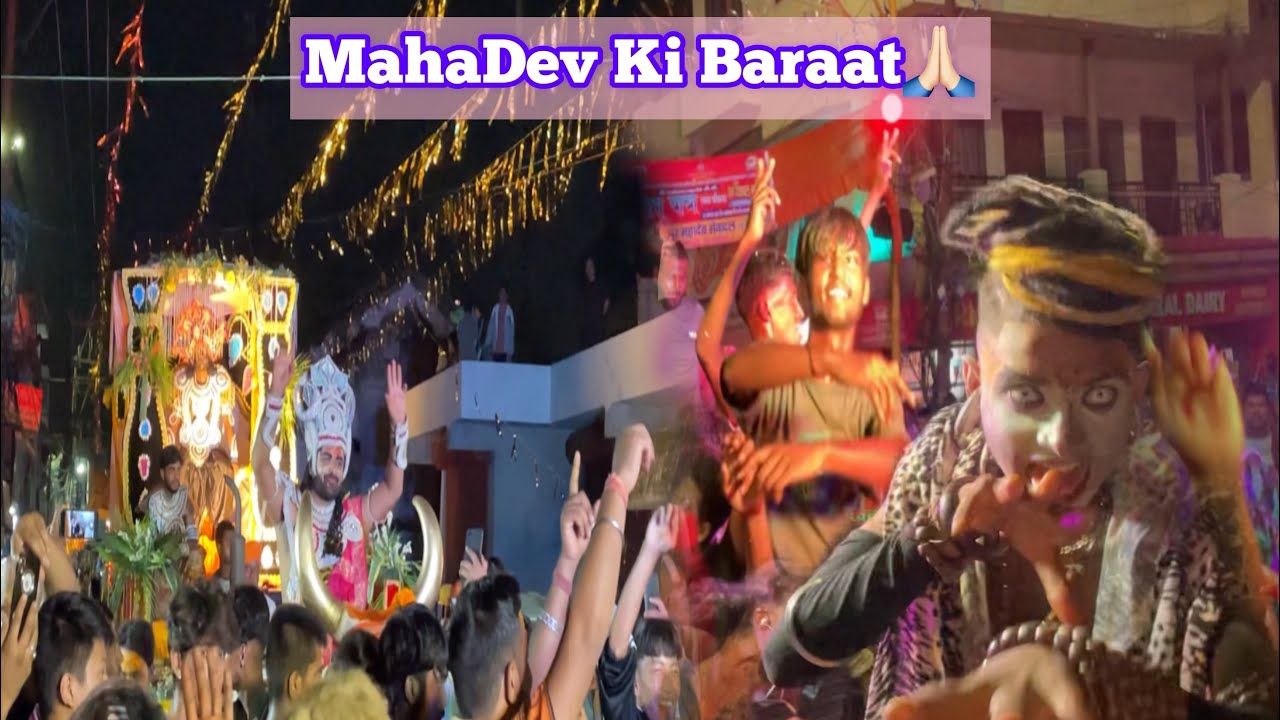 Tapkeshwar Shobha Yatra 2023 mein Bht bheed😓 Chandrayaan 3 ki jhanki 🇮🇳 RJ Mall Vlogs