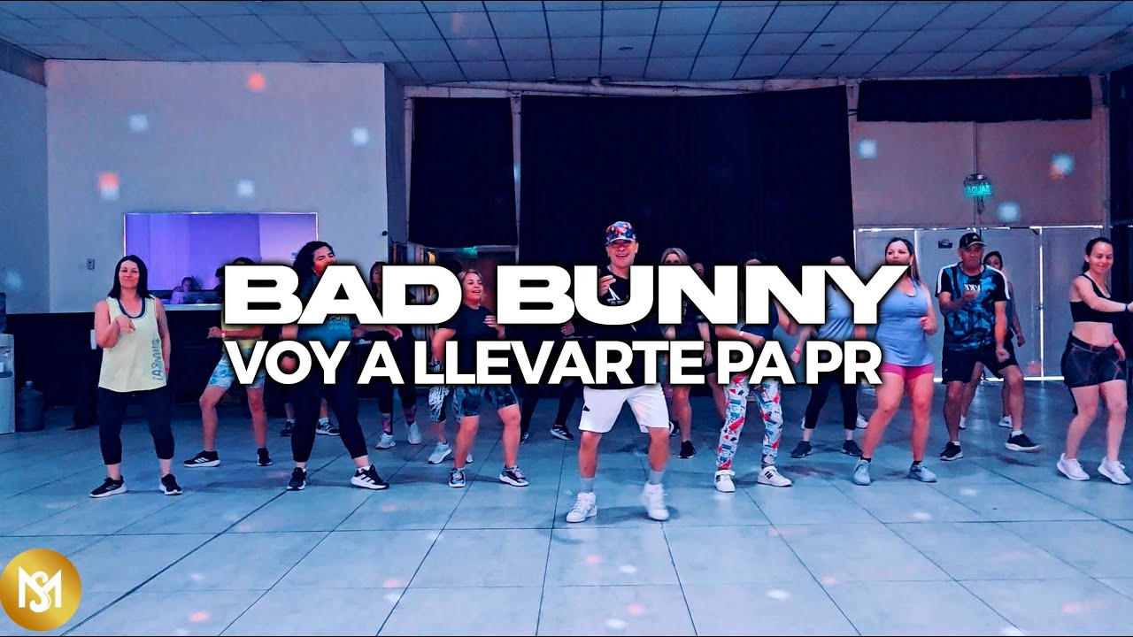 BAD BUNNY   VOY A LLeVARTE PA PR - Coreo Workshop Marce Soto