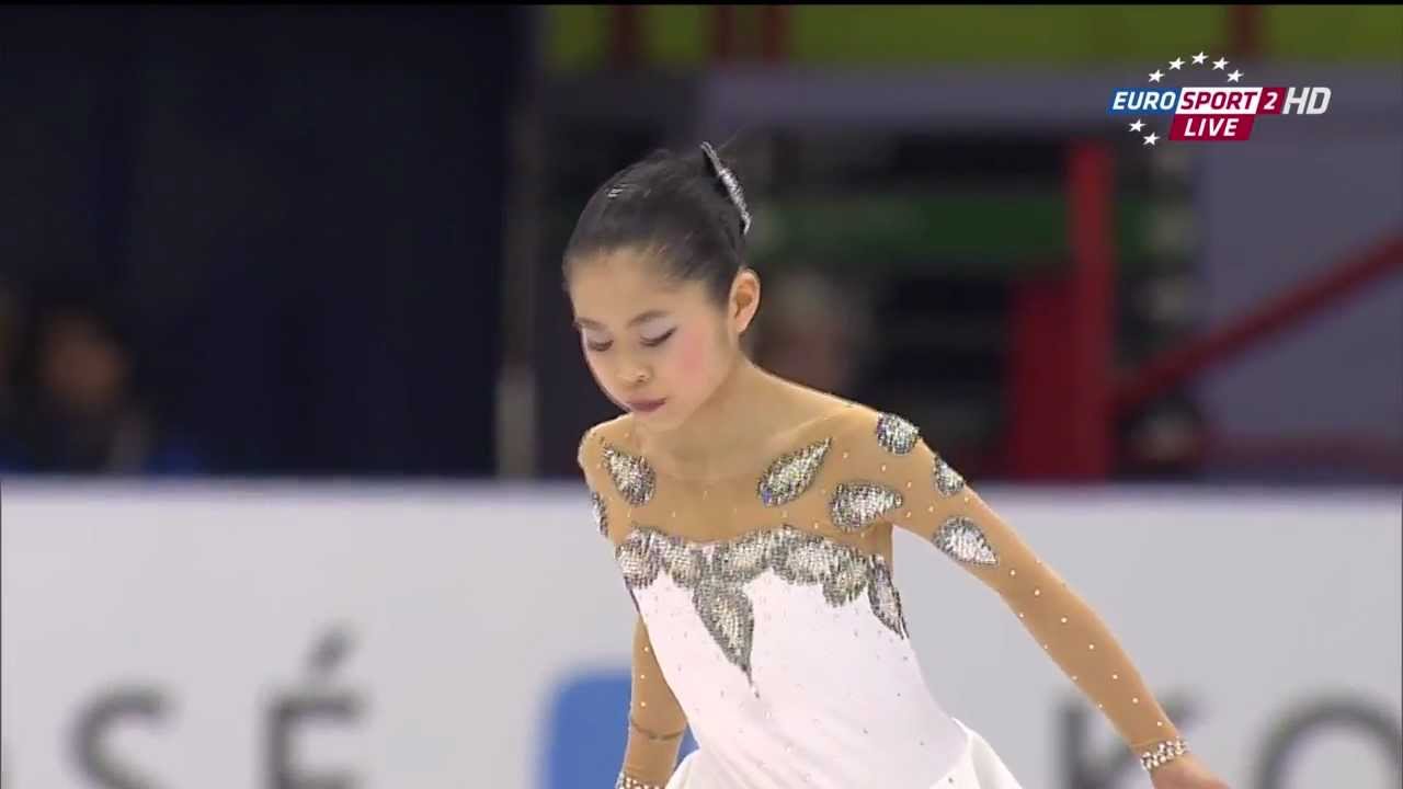 Satoko MIYAHARA  2013World Junior Championships SP