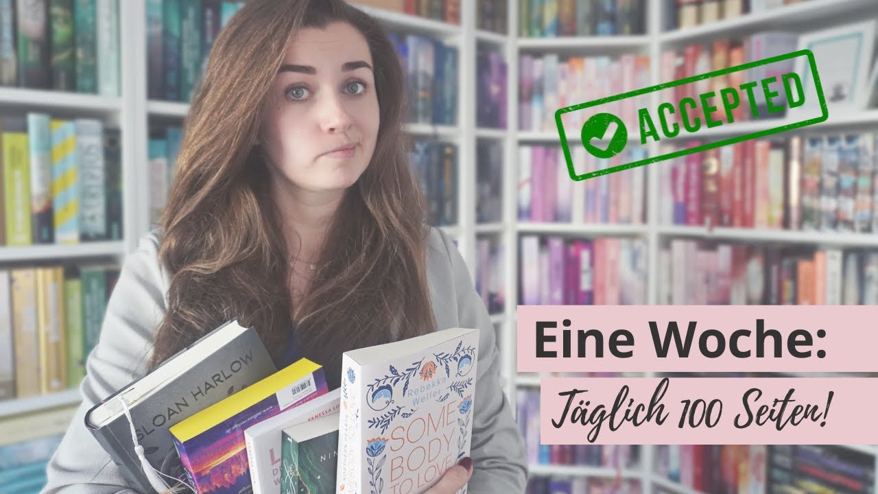 Wieder mehr lesen: Jeden Tag 100 Seiten // Schaffe ich das? // cozy Vlog