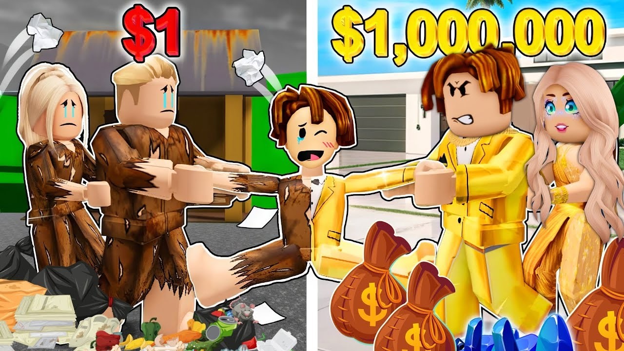 ROBLOX Brookhaven 🏡RP - FUNNY MOMENTS: My Rich and Poor Life | BILLY Roblox TV
