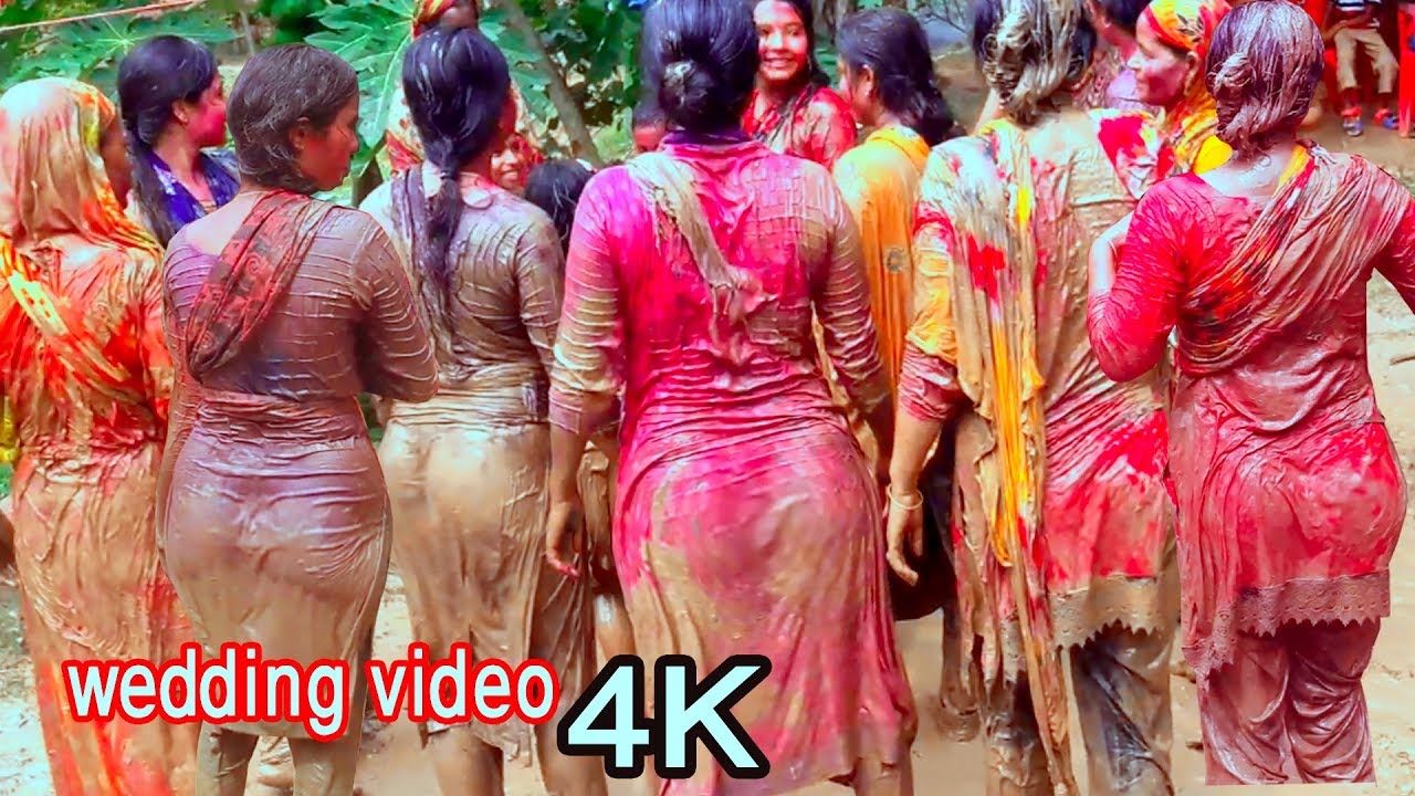 গ্রামের বিয়ে বাড়িতে কে কত ভাবে আনন্দ করছে ভিডিওটি সম্পুর্ণ দেখুন তারপর বিচার করবেন কি দেখলেন !