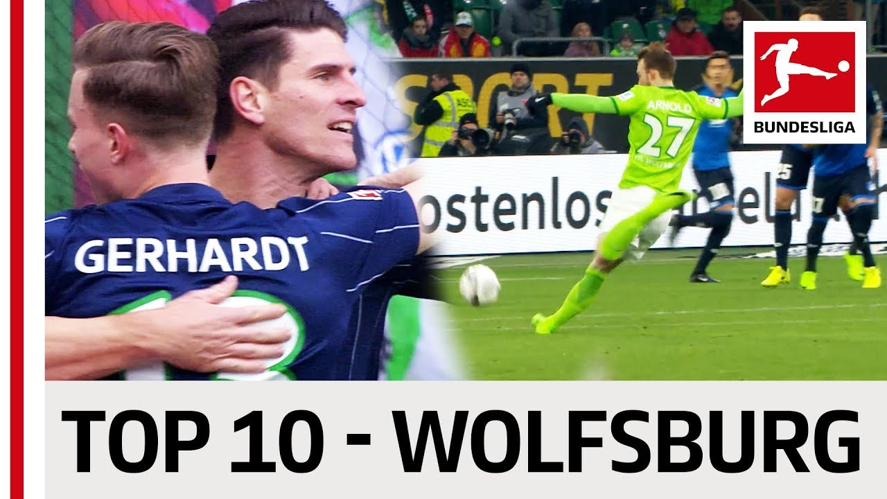 Top 10 Goals - VfL Wolfsburg - 2016/17 Season