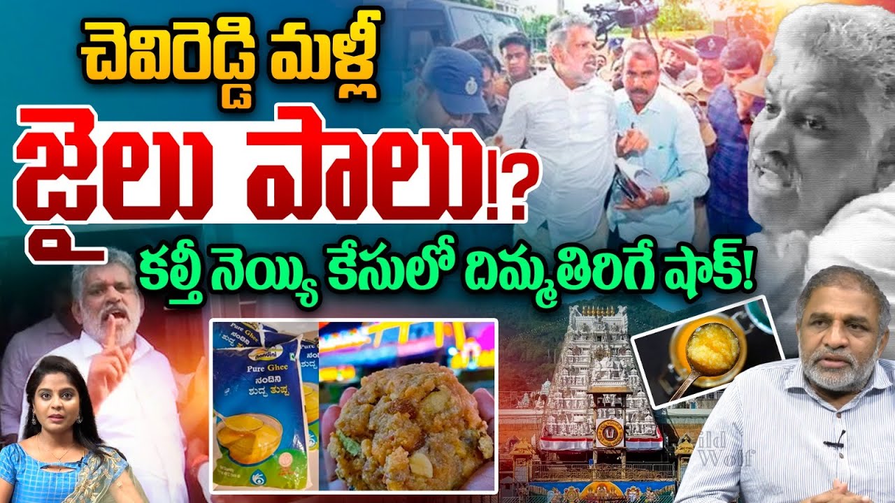 BIg Shock to Chevireddy Bhaskar Reddy: చెవిరెడ్డి మళ్లీ జైలుపాలు.. కల్తీ నెయ్యి కేసులో దిమ్మతిరిగే..