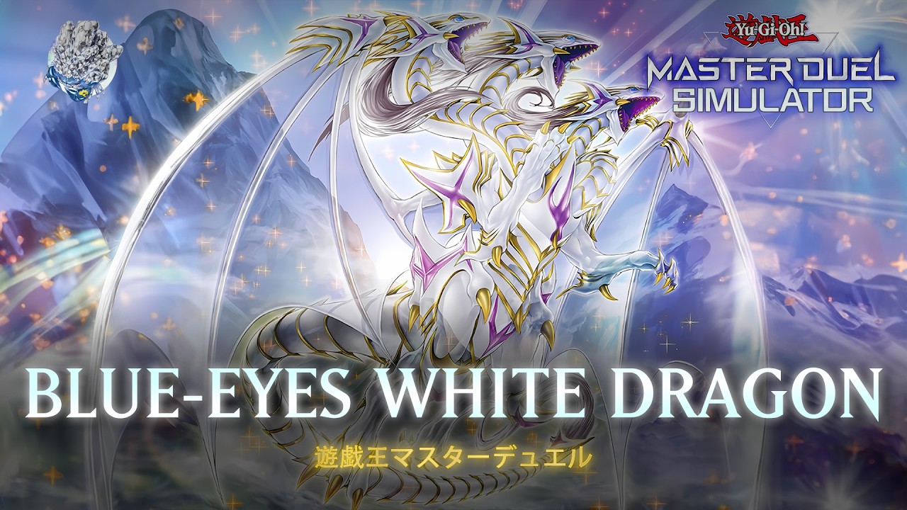Blue-Eyes White Dragon - Indigo-Eyes Silver Dragon [MDPro3] [Yu-Gi-Oh! Master Duel]