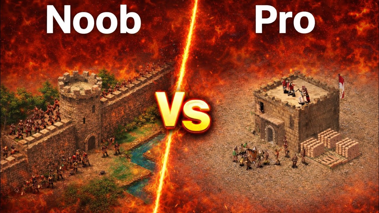 😳پیروزی بدون منابع در بازی جنگای صلیبی 1 - Stronghold Crusader 