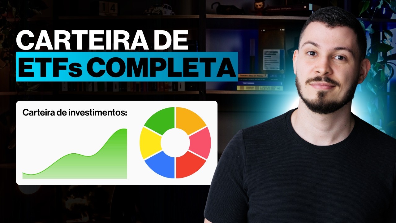Como eu montaria uma Carteira 100% de ETFs em 2025!