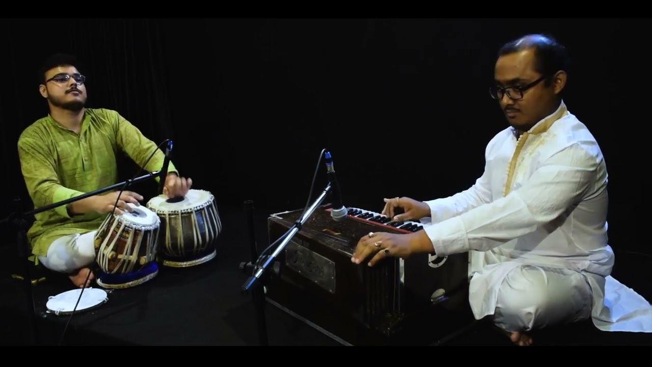 Harmonium Solo Raag Bhupali ||  Dwaipayan Roy || Suprabhat Bhattacharjee (Tabla)