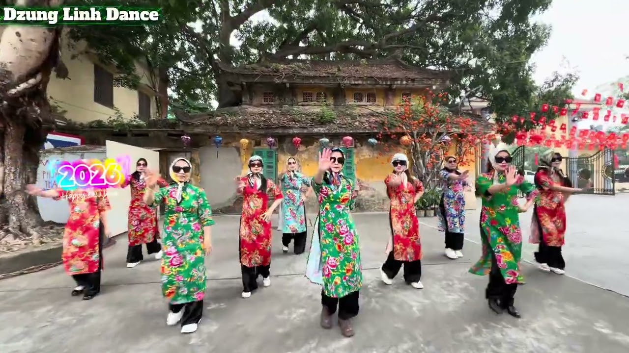 Làm gì mà phải hot#dance #dzunglinhdance #tet #năm mới