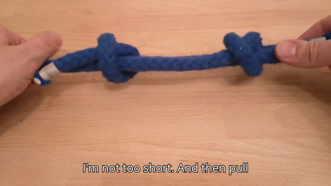 Fisherman's Knot - part of the Scouting knots play list