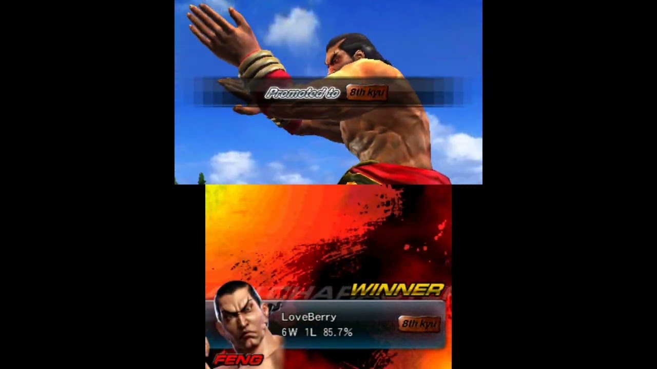 Tekken 3D: Prime Edition Quick Battle - Feng (Citra)