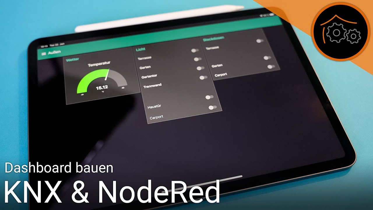KNX & Node-RED - KNX Ultimate und erstes Dashboard #3